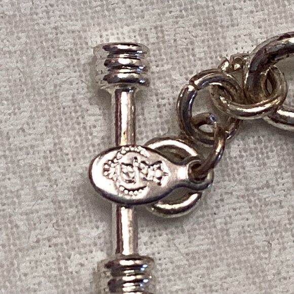 Premier Design Brand Silvertone Heavy Link Photo Frame Bracelet - Picture 6 of 6